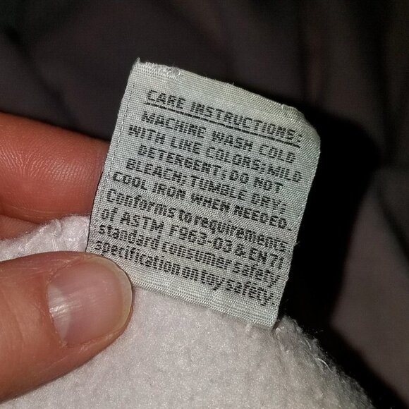 TY Pink Teddy Bear Baby Blanket Lovey 3D Plush Snoozie 2004 (wash wear as is) - Picture 4 of 9